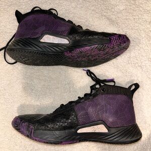 Black Panther Adidas Wakanda Sneakers - Black & Purple